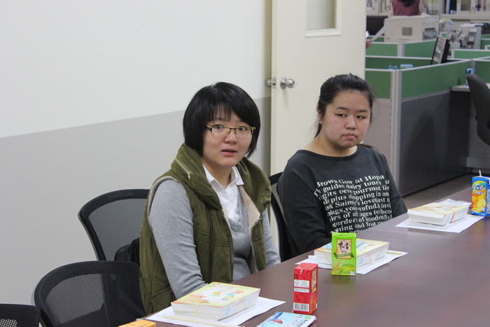 陸生參予視傳系與遊戲系共同舉辦之迎新活動圖片