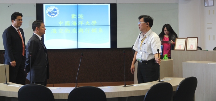 大陸地區中國海洋大學蒞校參訪　發展兩校緊密實質關係圖片