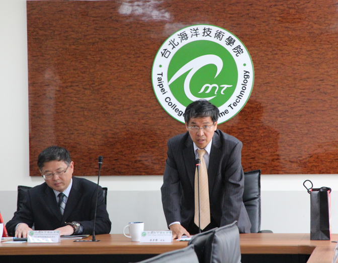浙江國際海運職業技術學院蒞校交流 促進兩校合作辦學圖片